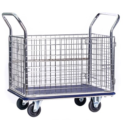 Platform Trolley with Netting 300Kg