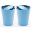 Round Waste Container With Flap  8.5 Liters